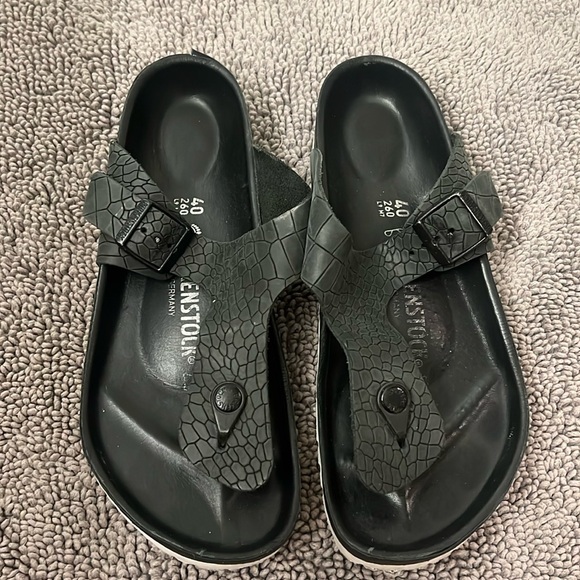 Black Animal Print Gizeh - Picture 1 of 3